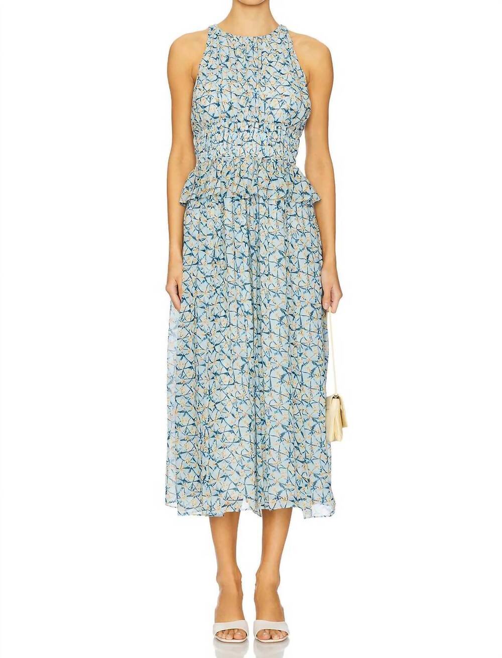 NEW ULLA JOHNSON adeline dress in idalia